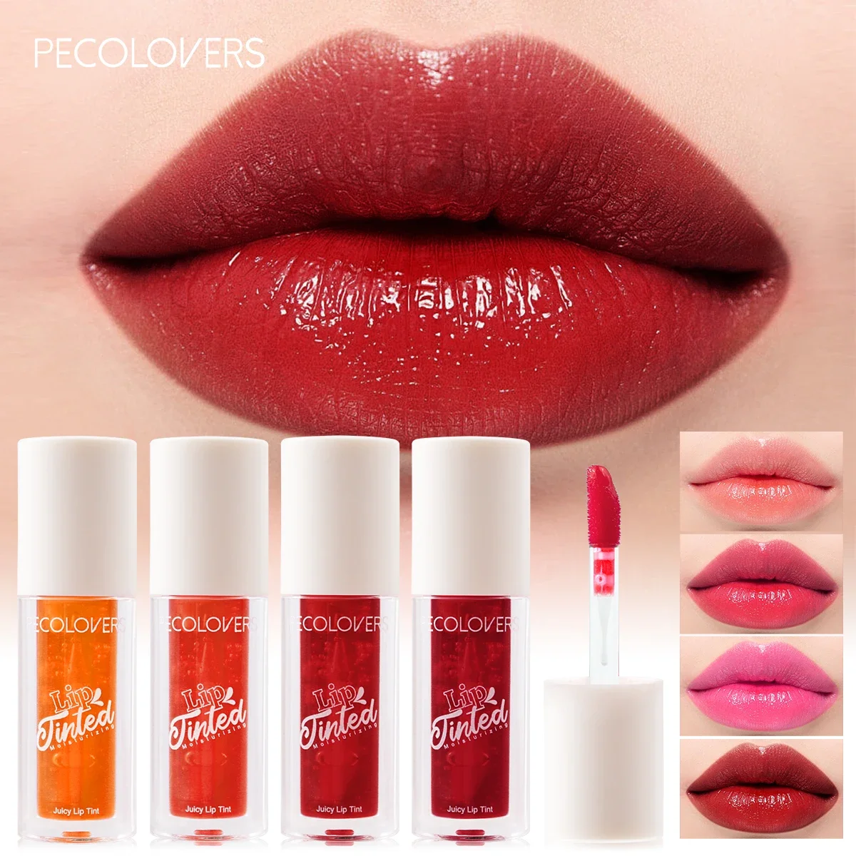 1 PC Long-Lasting Liquid Lipstick, Waterproof,  Shiny Finish, Ideal for Women's Birthday Gift