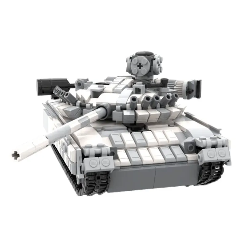 

Small particle assembled building blocks MOC-105386 823pcs Tank construction toys 3D model gifts Puzzle ornaments