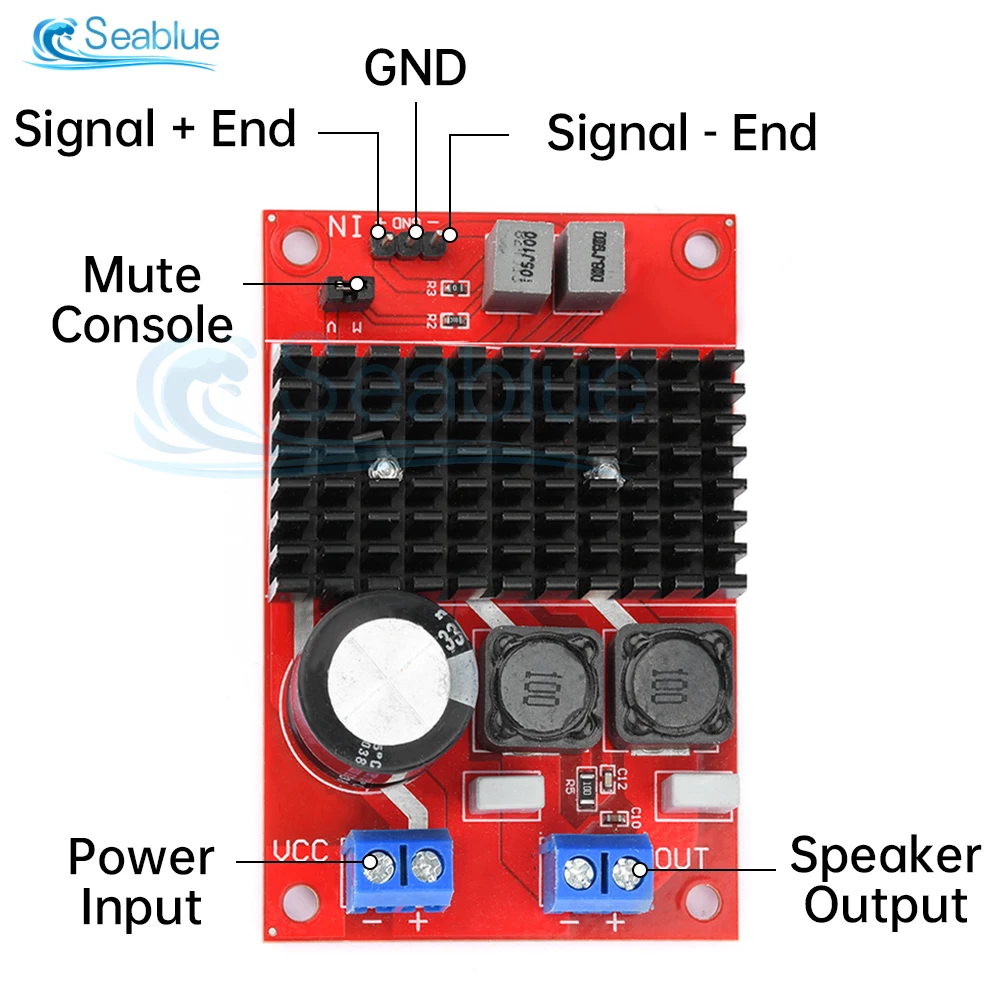 DC 5V-24V Audio Board TPA3118 CS8673 Digital Power Amplifier Board BTL 80W Mono Power Amplifier Board For Home