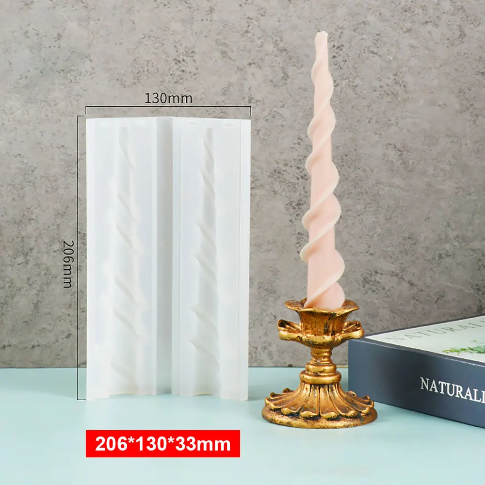 DIY Long Silicone Mold for Candle Making