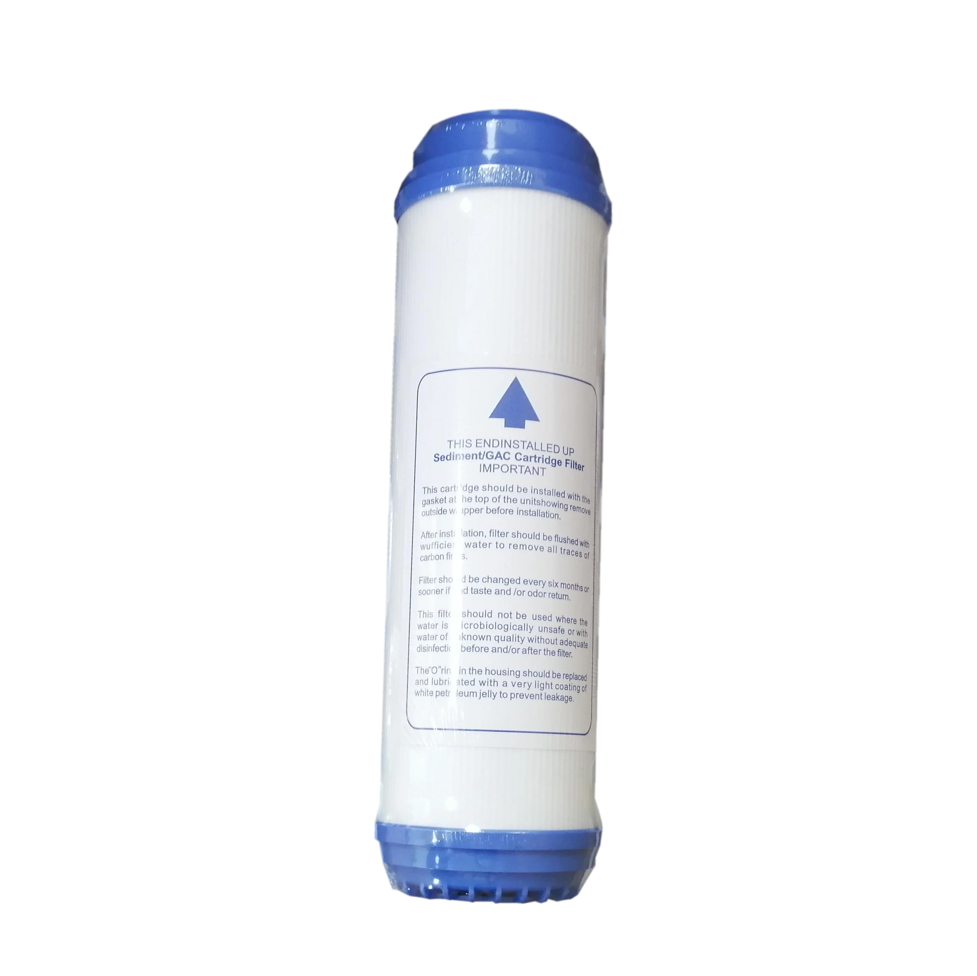 50PCS Factory Price Anti Scale Pleated Water Filter Cartridge Industrial-Grade 10/20 Inch Jumbo PP Water Filter