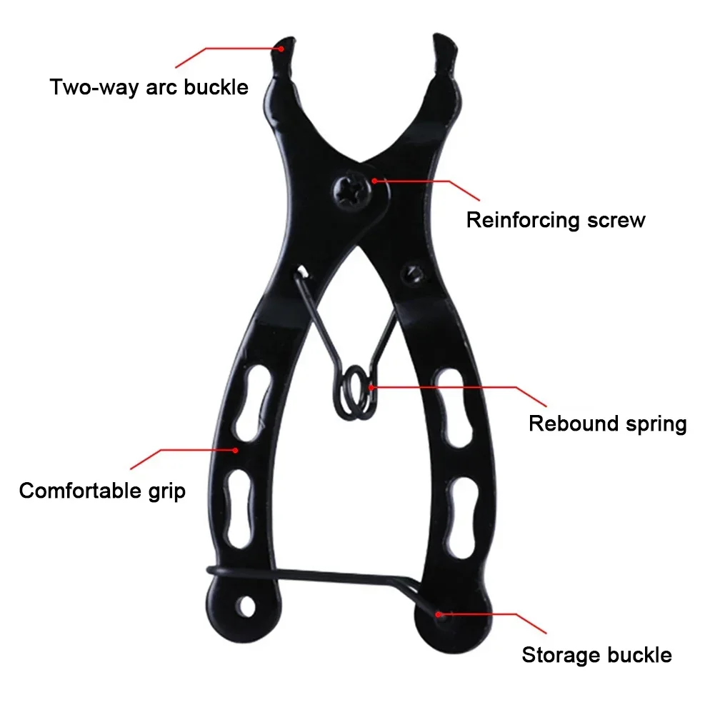 Pince de démontage de lien magique pour vélo de route, mini pince de vélo VTT, outils de réparation, installation, dégagement rapide