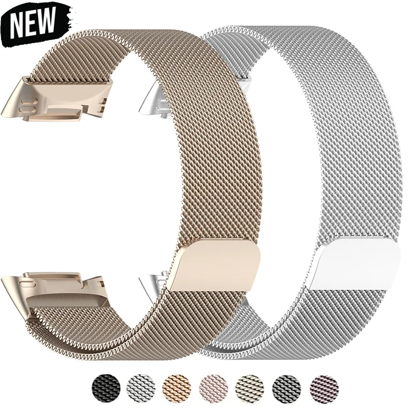 Milanese Loop Magnetic - Magnetic Strap For Fitbit Charge 6