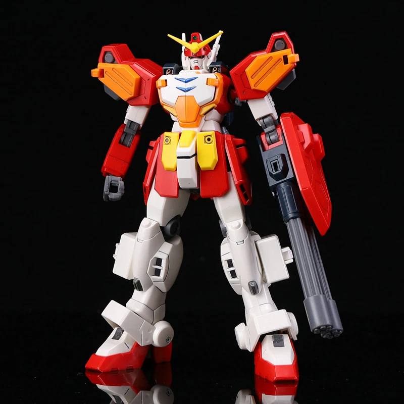 Premium Banda HGUC 1/144 XXXG01H2 Gundam Heavyarms Custom Action Figure Mobile Suit Assembly Model Kit Toys Gifts For Children