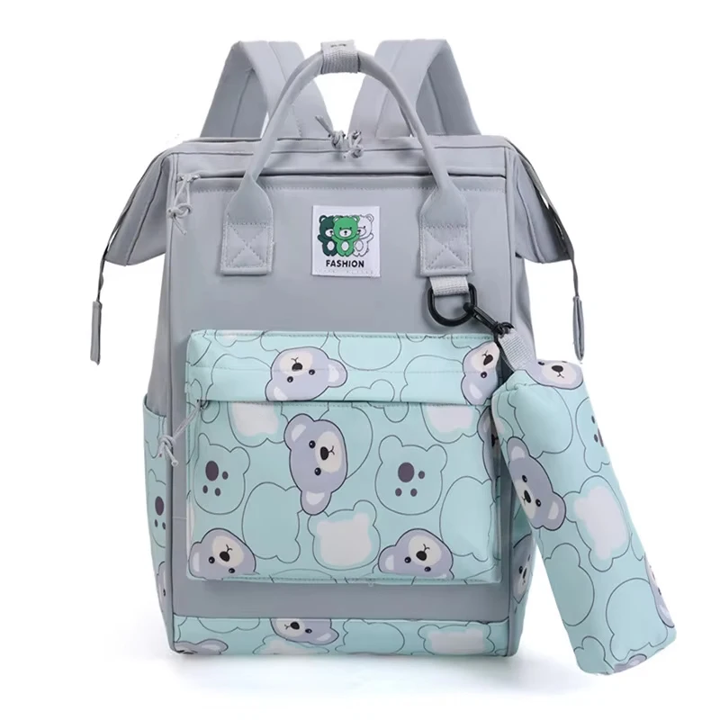 

Сумка для подгузников, рюкзак с сумкой для детской бутылочки, детская сумка для мальчиков и девочек, водонепроницаемая дорожная сумка для подгузников для мамы