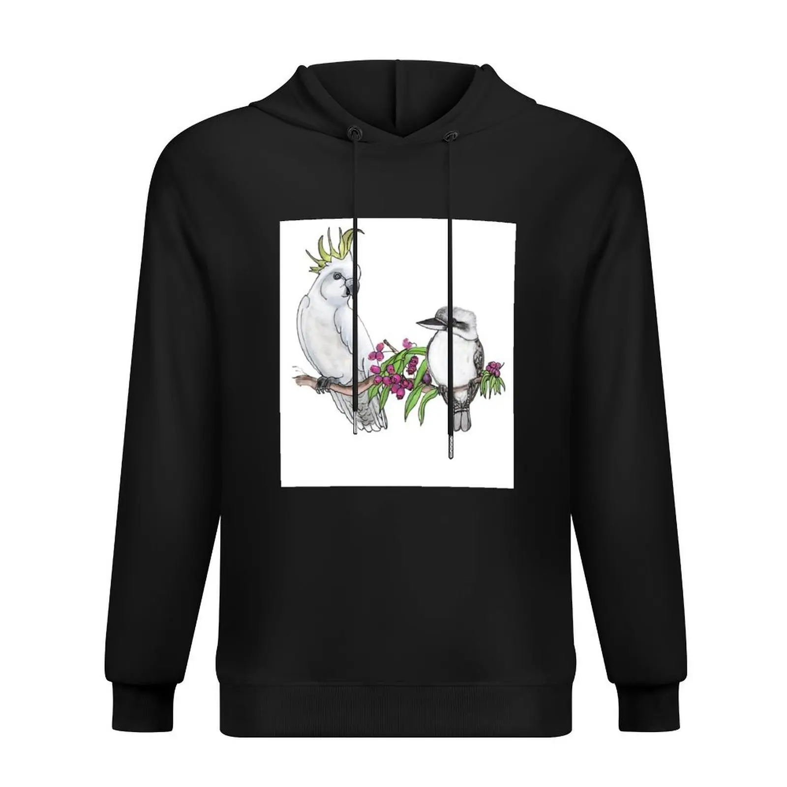 Cockatoo and Kookaburra share Romance Hoodie hooded shirt men's coat aesthetic clothing anime clothes pullover hoodies
