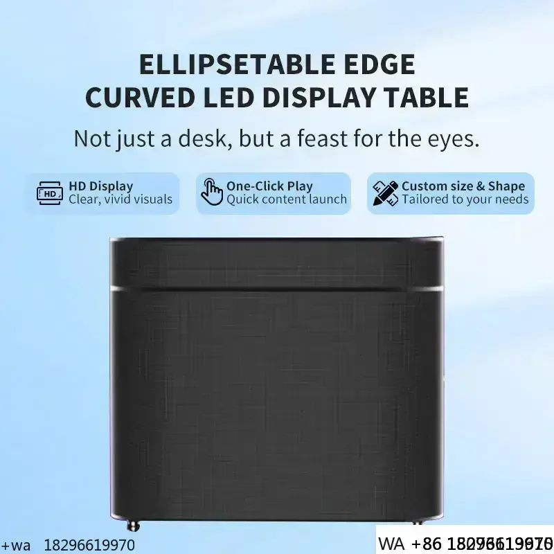 Custom P2.5 LED Booth Front Table Advertising Display for DJ Use Events