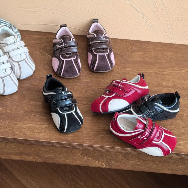 First Walker Kids Casual Sneakers 2026 New Spring Toddler Sports Shoes Soft Sole Comfort Versatile Kids Outdoor Play Daily Wear
