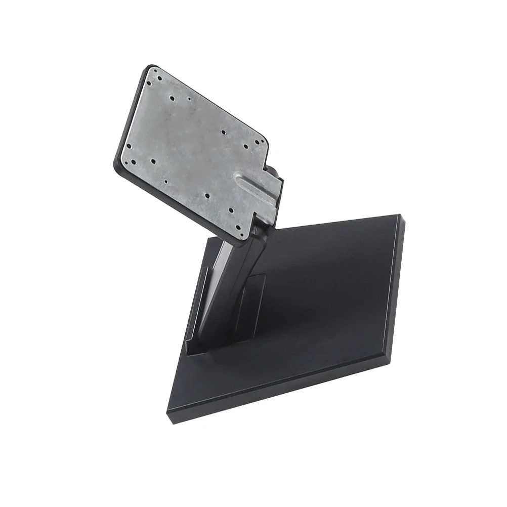 

LCD Monitor Stand Iron Material Adjustable Height Foldable Base Desktop Computer Riser Sturdy 6 5kg Capacity Anti Rust Wide