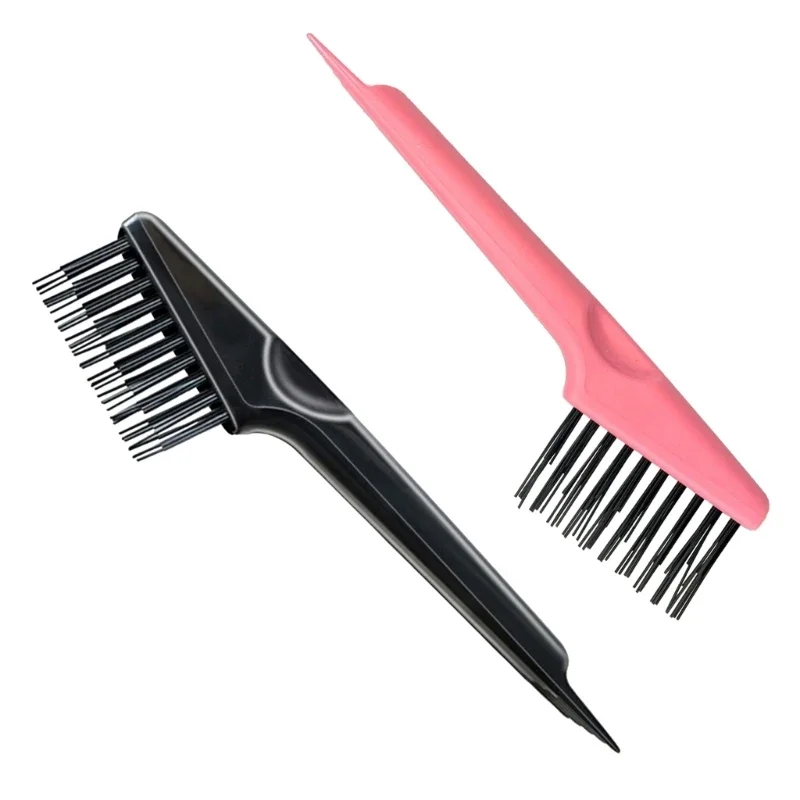 

1Pc Comb Hair Brush Cleaner Remover Handle Embeded Hook Cleanup Removing Hair Dust Tool 2-in-1 Hair Brush Cleaning Tool