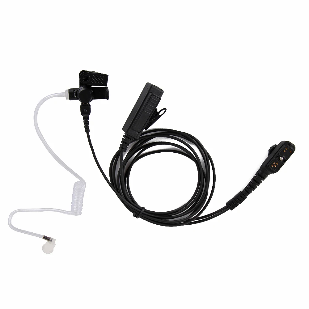 

Walkie Talkie Headset Earpiece for HYT PD700 PD700G PD702 PD705G PD752 PD780 PD782 PD785 PD785G PT580H Two Way Radio Mic Big PTT