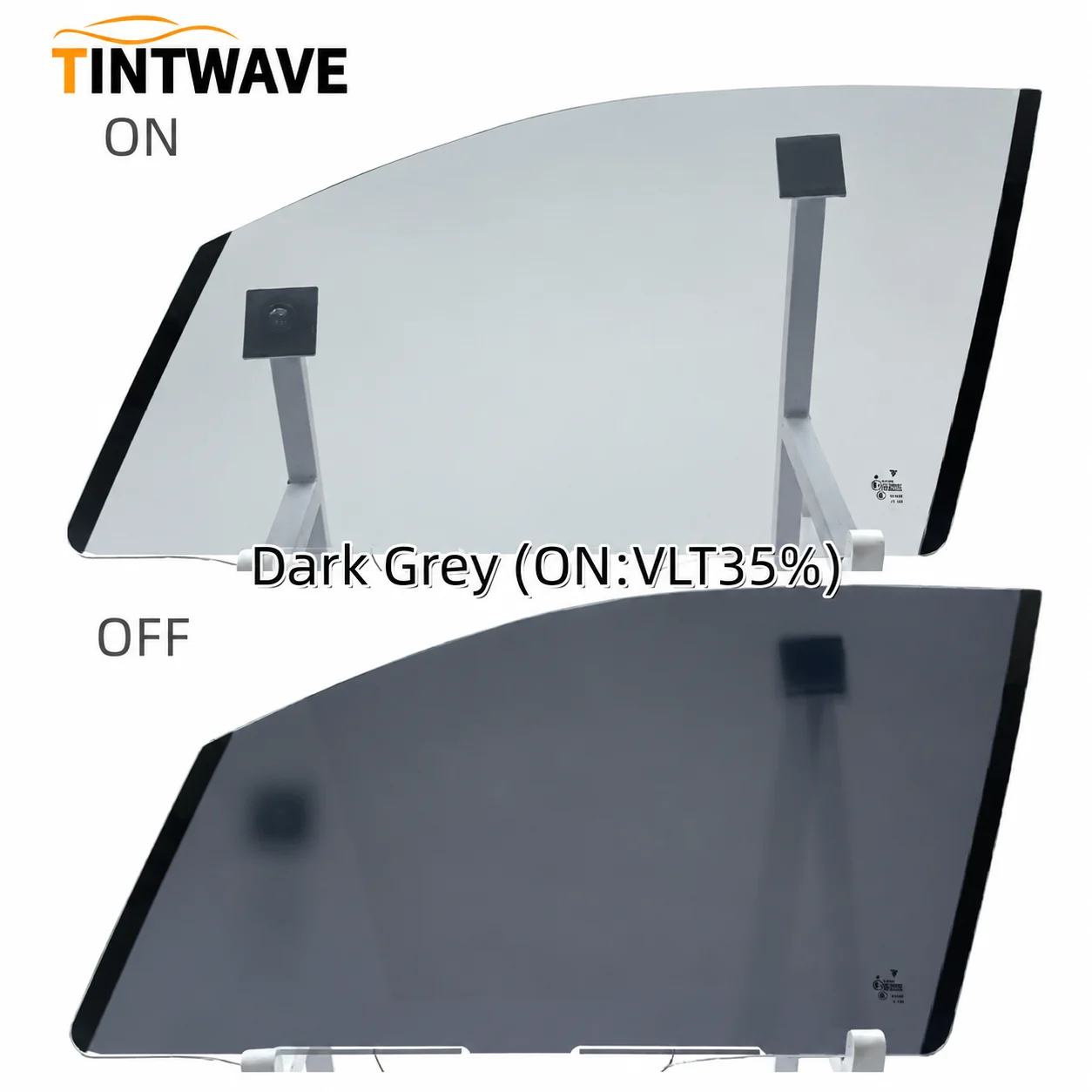 TINTWAVE Smart Tint Film VLT35 Switchable Privacy Window Tint Film Kit for Car Side Windows 2PCS / 4PCS