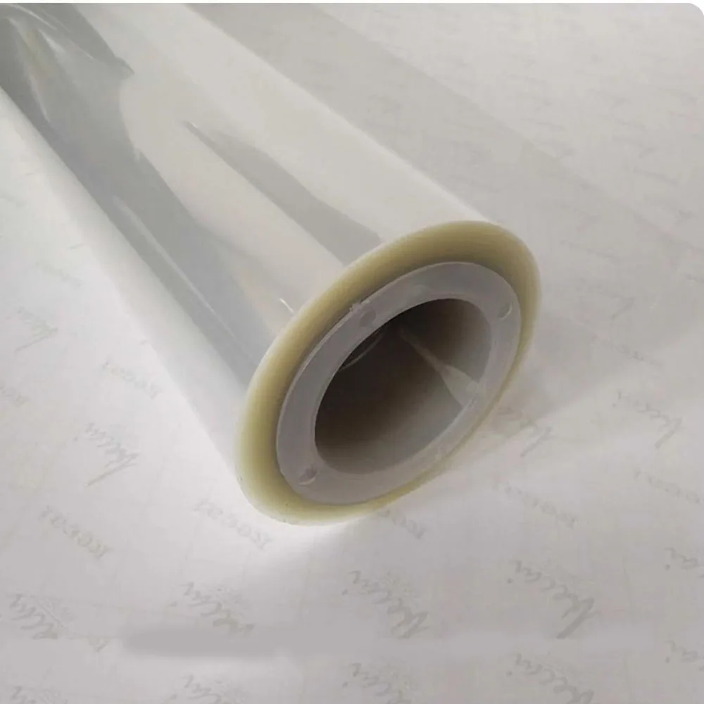 20S Thickness Cold Mounting Crystal Film Self-adhesive PET High Transparency Anti Fouling Scratch Resistant Photo Decoration