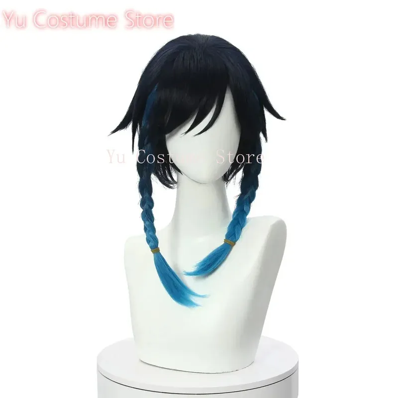 جينشين تأثير تأثيري حلي موحدة شعر مستعار Venti النمط الصيني أزياء الهالوين للنساء لعبة ويندي ويندي 5;c,8'z,6.k;s;3'v, #6