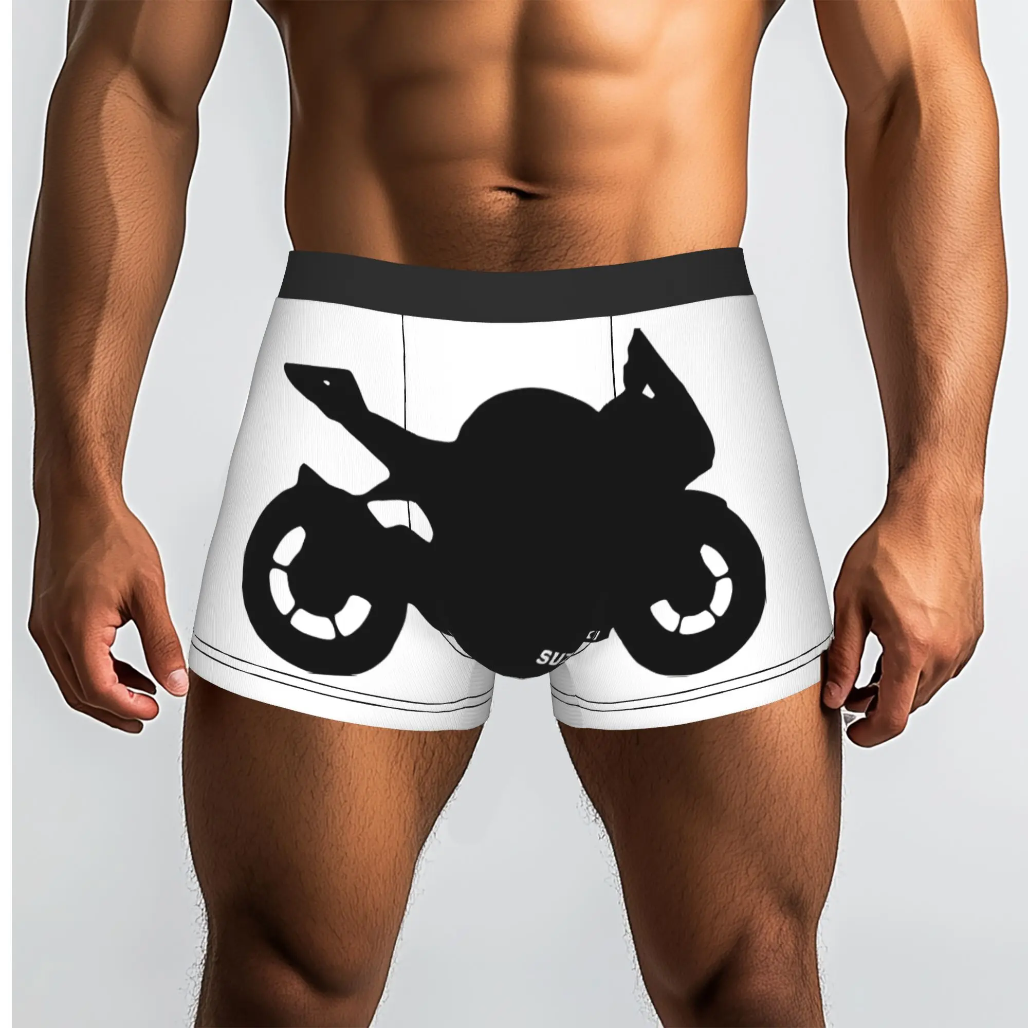 

Riding On Two Wheels Gsxr For Life GSX Underpants Breathbale Panties Male Underwear Ventilate Shorts Boxer Briefs