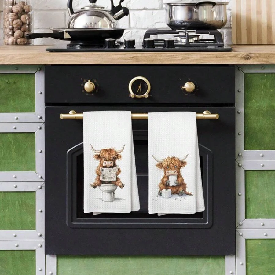 2 Stück, Zeitungs-Küchentücher – Home Cooking Is The Best Bewertung und Preis