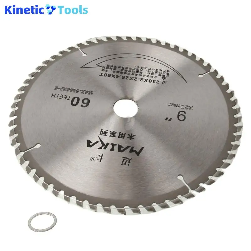 1pc 230mm 60T Carbide Wood Saw Blades for Multi-function Power Tool TCT Circular Saw Blade Wood Cutting Disc