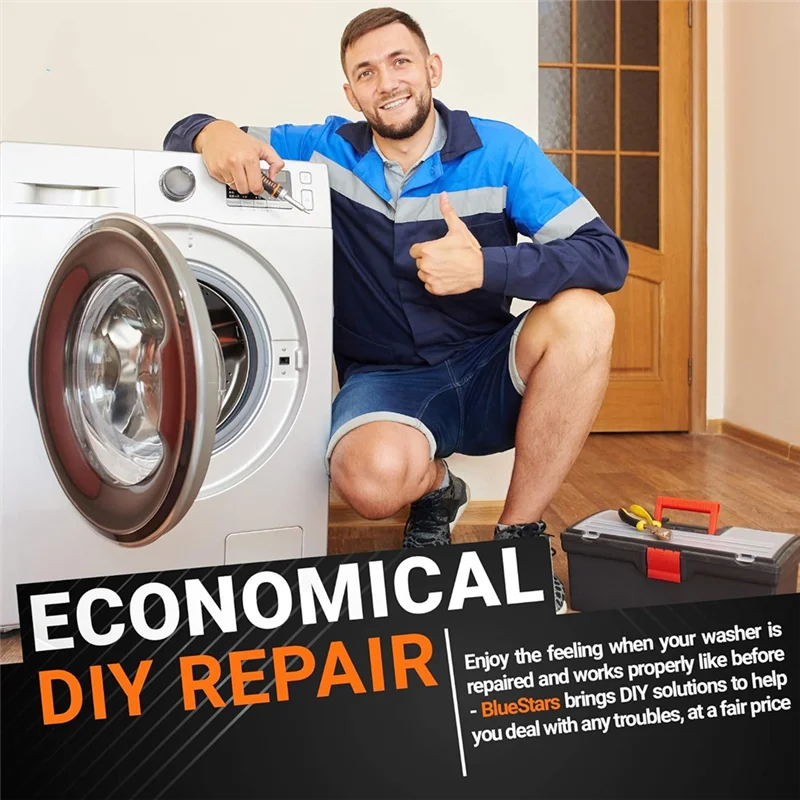 F-T W10391443 For Whirlpool Front Load Clothes Washer Drain Pump Assembly   Replacement Model 3020184 120V