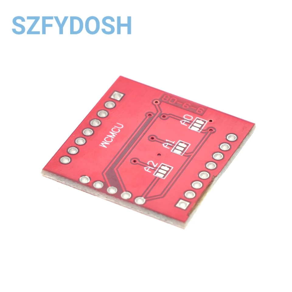 PCF8575 PCF8575C IIC I2C I/O Extension Shield Module 16-bit 400kHZ SMBus I/O Ports For Arduino