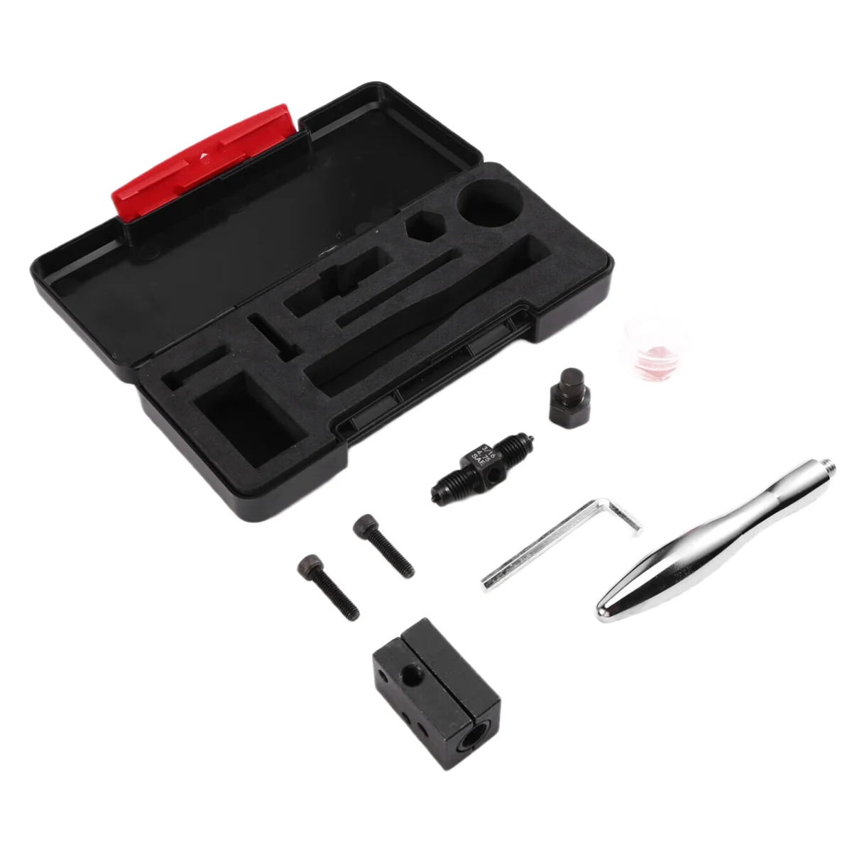 

A002 3/16-дюймовый тормозной провод, двойной развальцовочный инструмент, ручной 45-градусный SAE для тормозного шланга, никелевая трубка и медная трубка