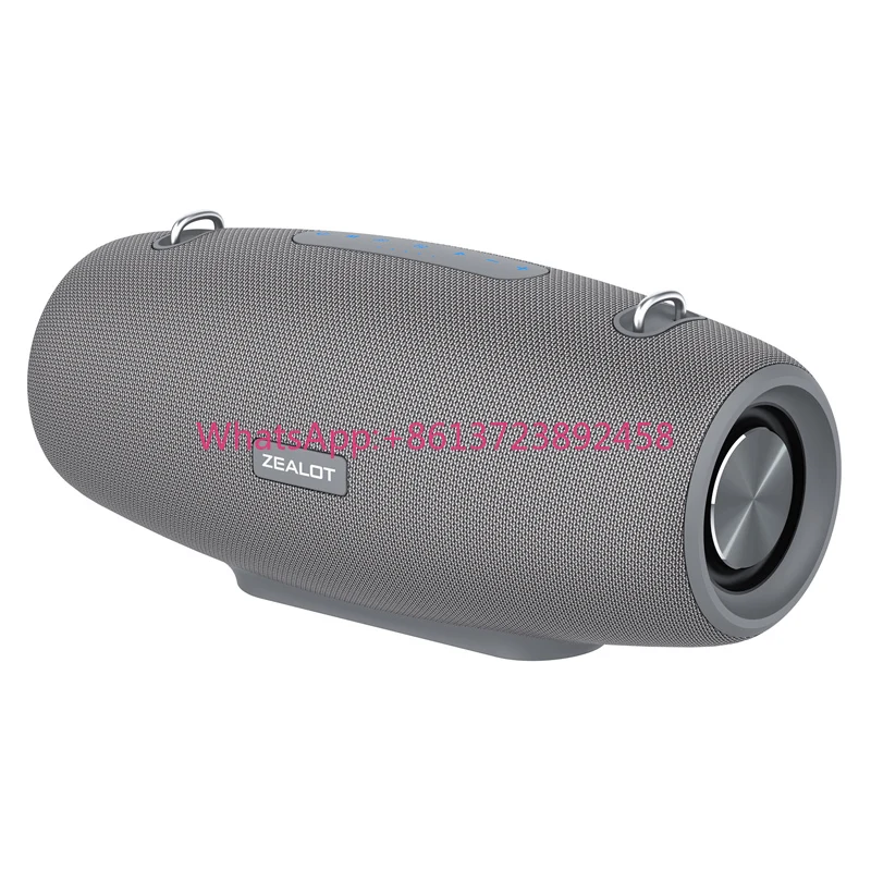 Altavoz Bluetooth Shenzhen de 14400 mAh IPX5 Zealot S67, Altavoz Portátil de Karaoke con Micrófono y Bluetooth