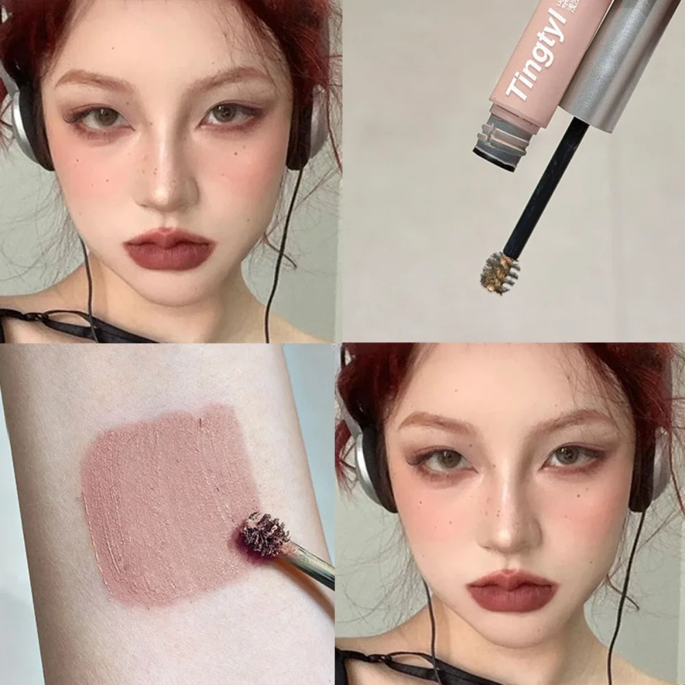 Nuova crema colorante per sopracciglia impermeabile Mascara per sopracciglia ad asciugatura rapida a lunga durata Tinta per sopracciglia naturale a prova di sudore Donne Ragazze