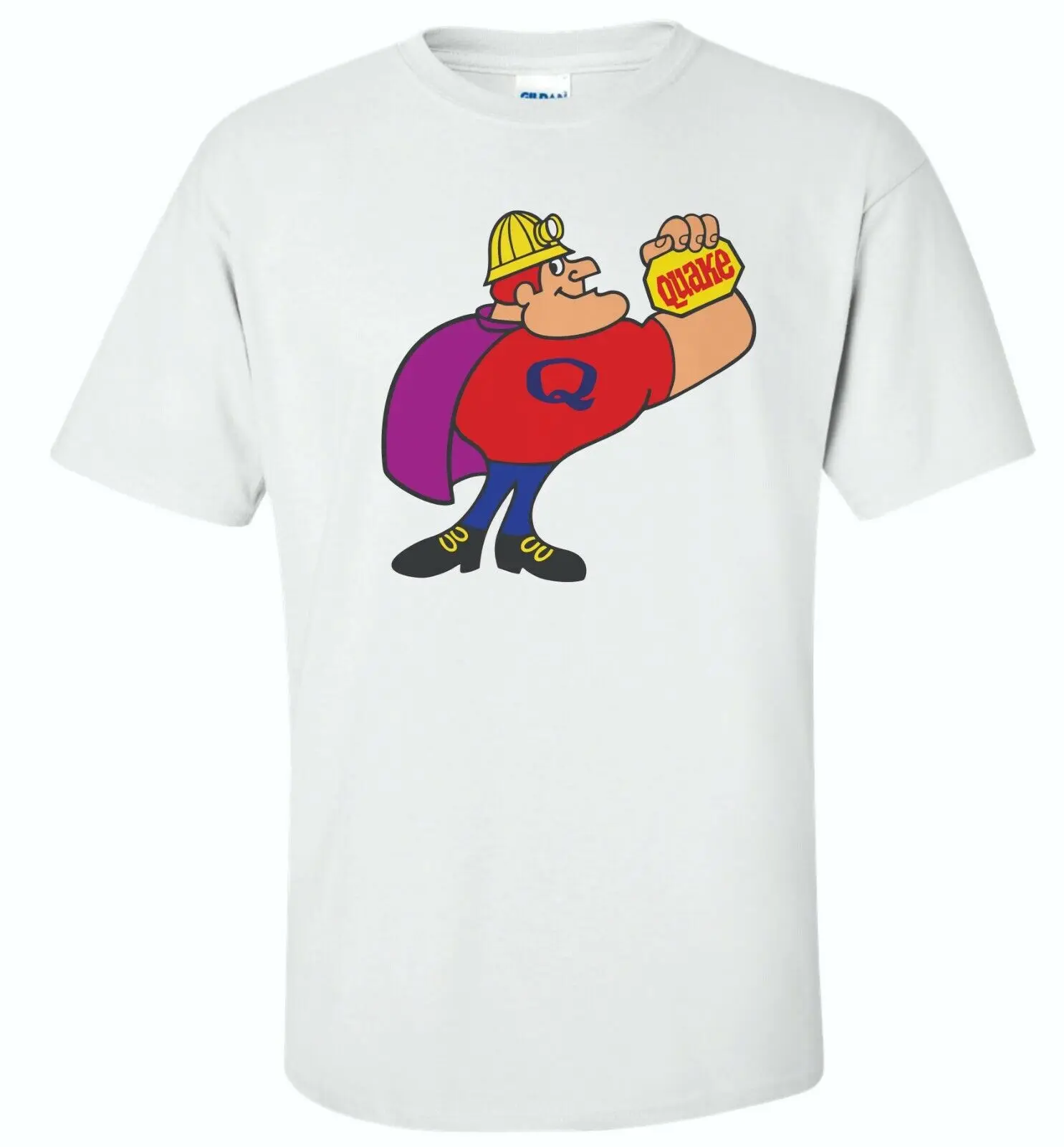 QUAKE CEREAL T-SHIRT VERSION 2 /  QUISP QUANGAROOS FULL BODY GRAPHS!