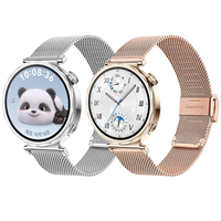 For Huawei GT 4/3/2/2e/pro band stainless steel Milanese For Huawei Watch GT4 5 41 46mm bracelet for Watch 4 3 Pro 43 46mm Strap