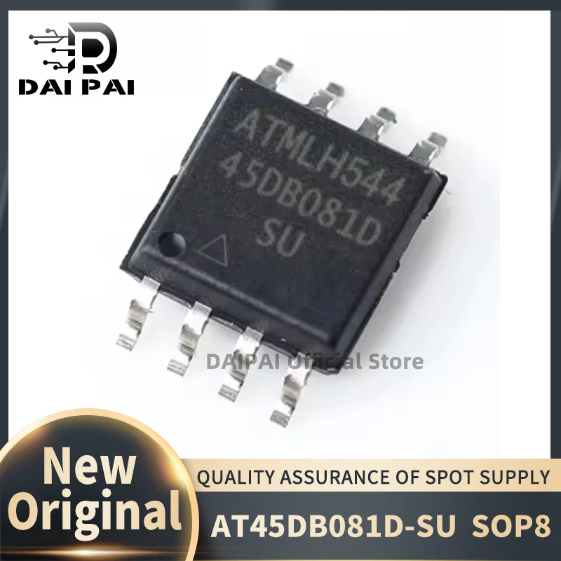 (10Pcs/Lot) 100% New original AT45DB081D-SU AT45DB081D AT45DB081 SOP8 Chipset