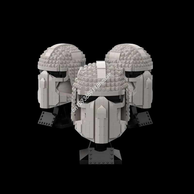 720 قطعة MOC ستار معركة خوذة سنوتروبر نموذج الفيلم الشهير اللبنات التراص الطوب الإبداعية لعبة طفل هدية لتقوم بها بنفسك التعليمية