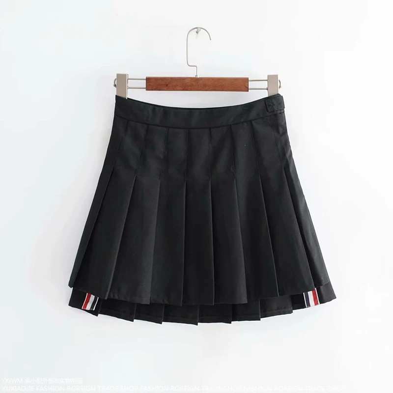 new golf female money pleated skirt exposed joker prevention wear high waist institute wind divided skirts