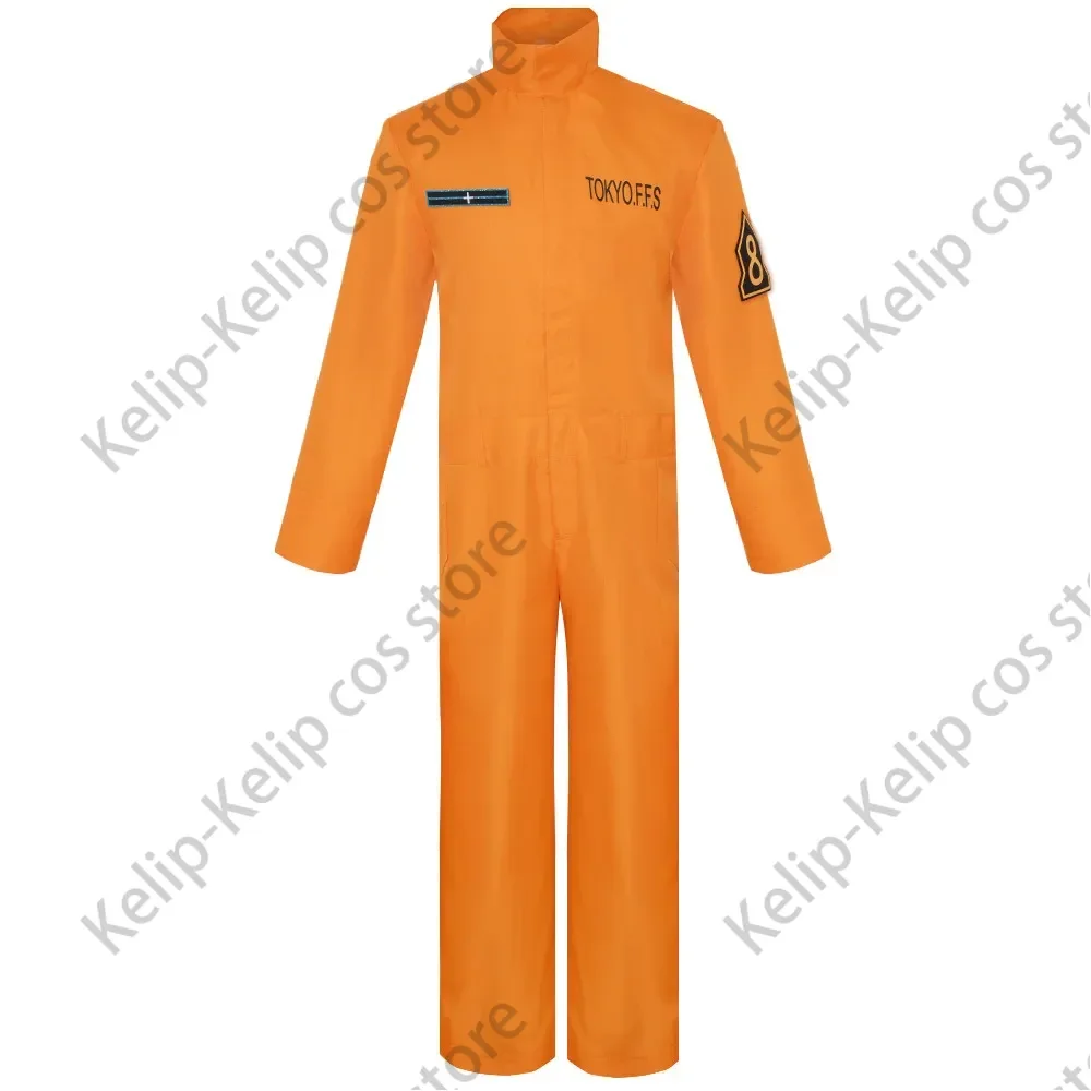 Shinra Kusakabe Cosplay Anime Enn Enn No Shouboutai Fire Force Costume Uniform Maki Oze Cosplay Kotatsu Tamaki Fire Service Set