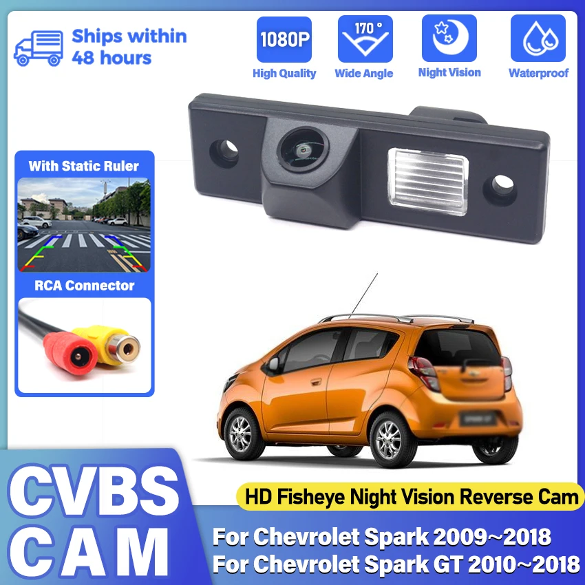 Rear View Camera For Chevrolet Spark 2009~2018 Spark GT 2010~2018 CCD Night Vision Waterproof Backup Camera Parking Camera