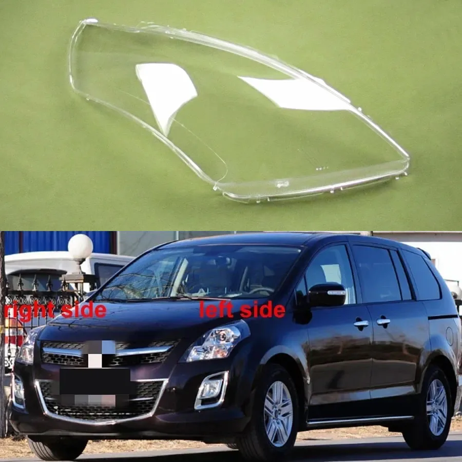 

For Mazda 8 2011 2012 2013 2014 2015 Headlamp CoverTransparent Mask Headlight Shell Lens Plexiglass Replace Original Lampshade
