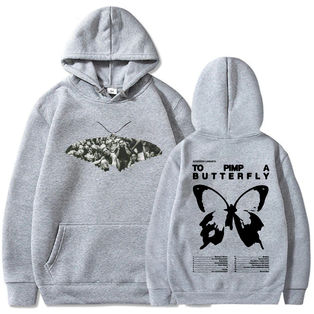 To Pimp A Butterfly Album Merch Hoodies Kendrick Lamar Álbum Hoodies