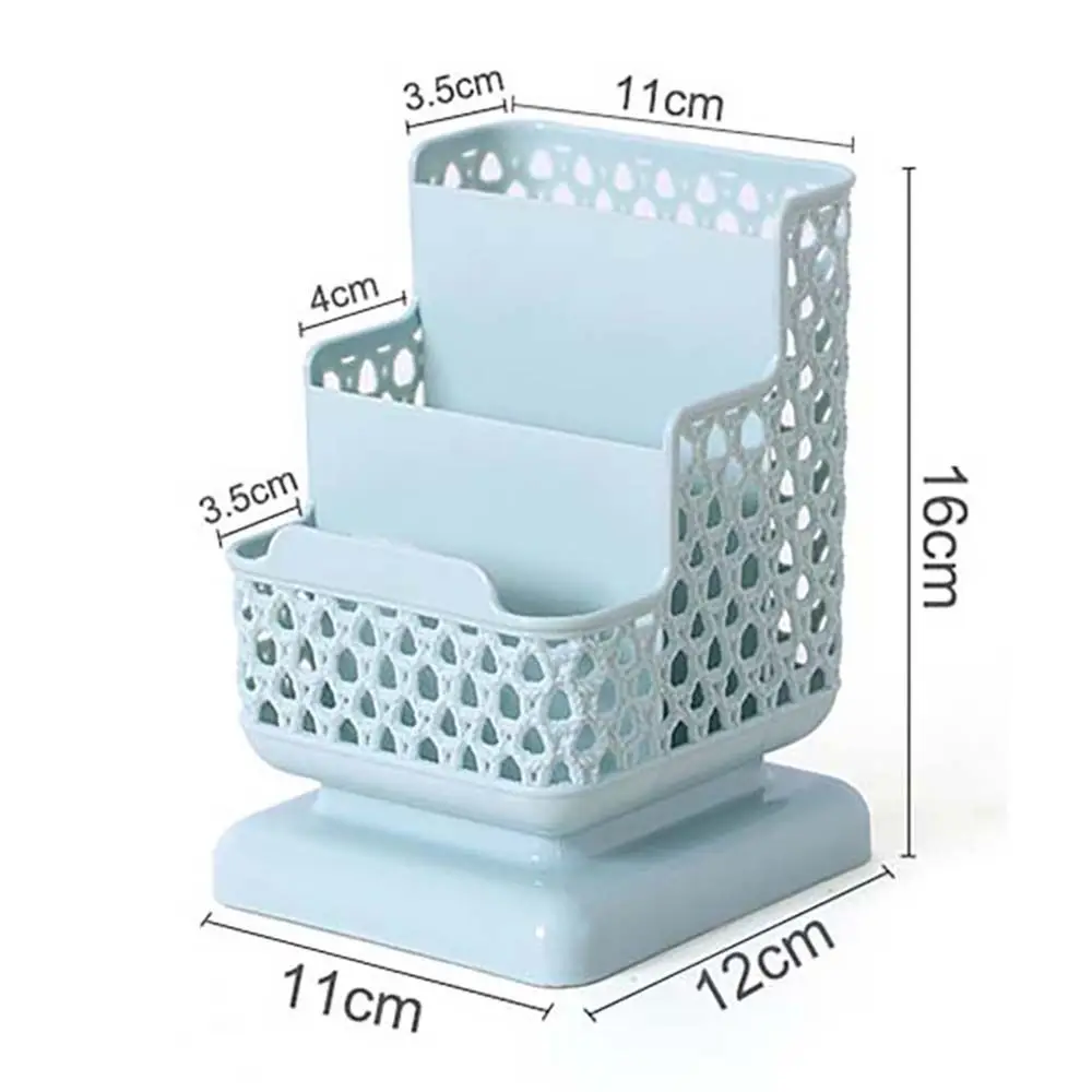 Office Supply For Cosmetics Jewelry Container Make Up Brush Holder Stationery Organizer Desktop Storage Box Storage Container