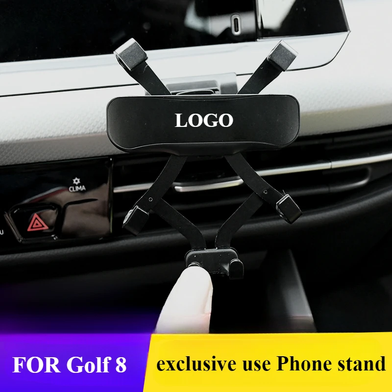 FOR Volkswagen Golf 8 special mobile phone rack outlet navigation car bracket 21 eight-generation rline modified decoration