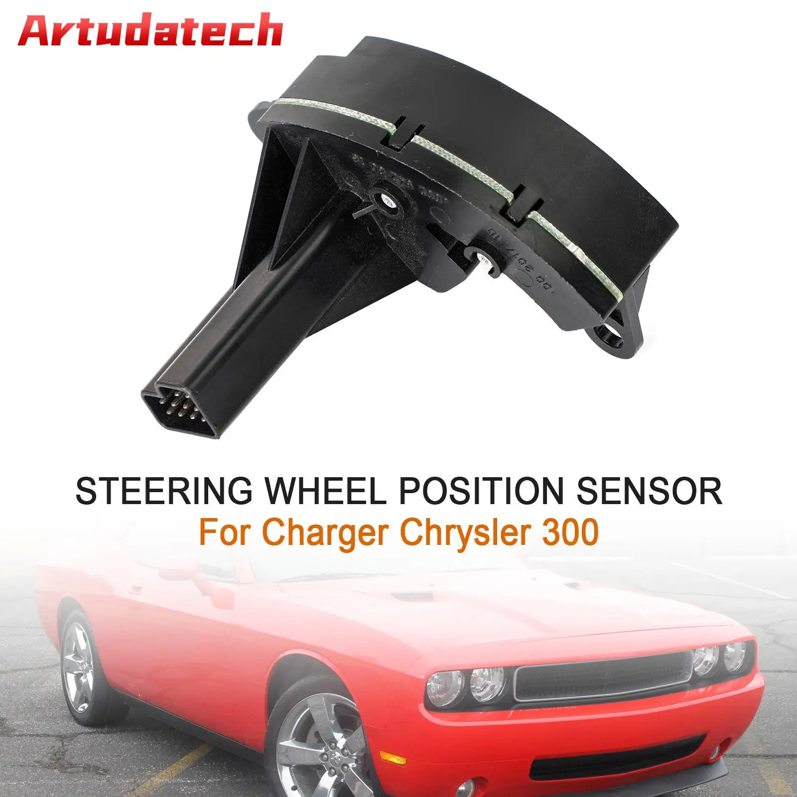 

Датчик угла руля Artudatech 5135969AA для Dodge Charger Chrysler 300 05-10, автомобильные аксессуары