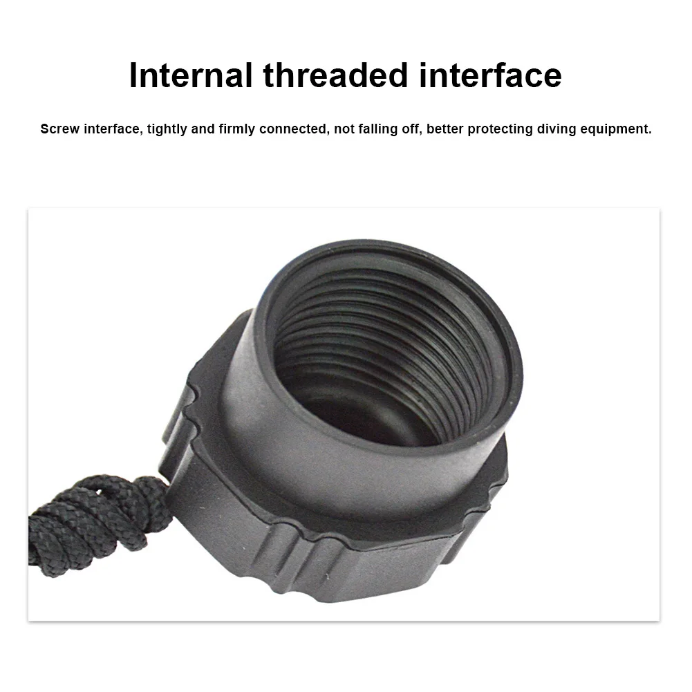 

Крышка клапана первой ступени Резьбовая заглушка пылезащитной крышки Простая в использовании защитная крышка для регулятора сцены Din 1ST