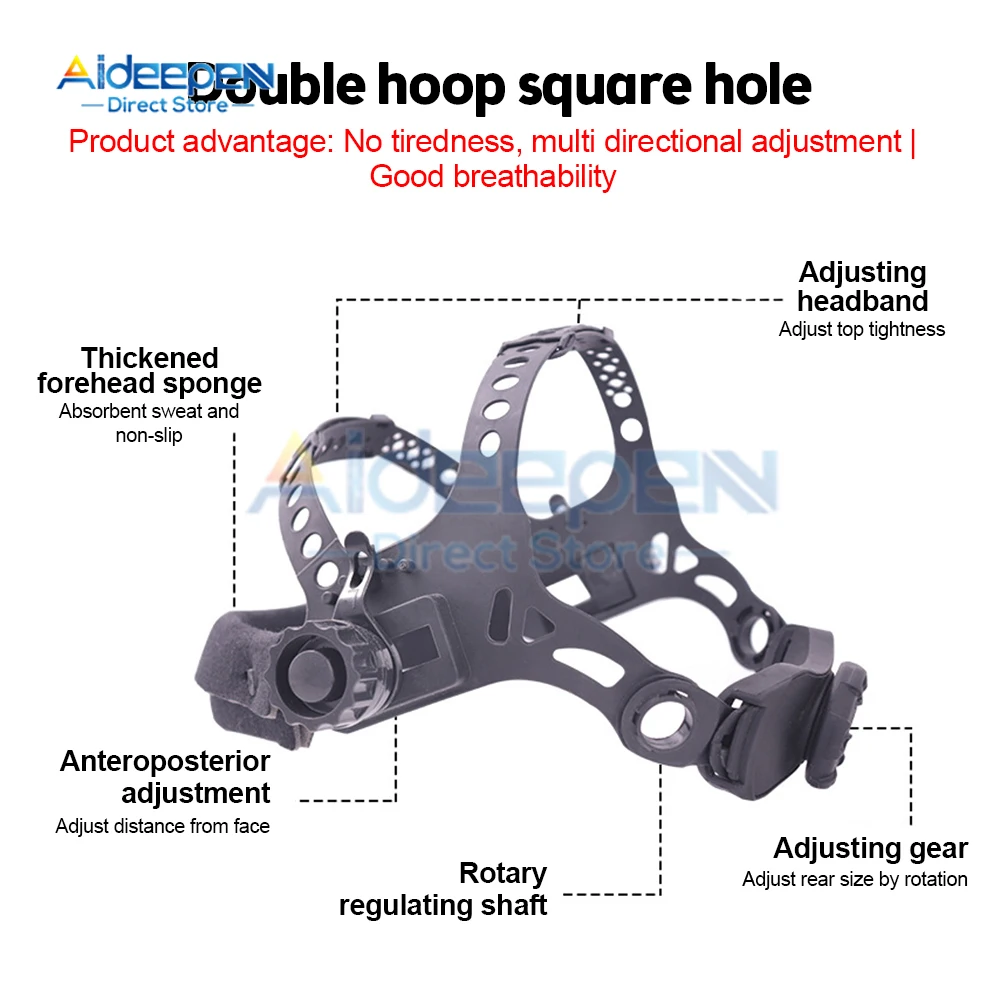 Регулируемый сменный головной убор, сварочный шлем, аксессуары, регулируемый сварочный шлем, головной ремень