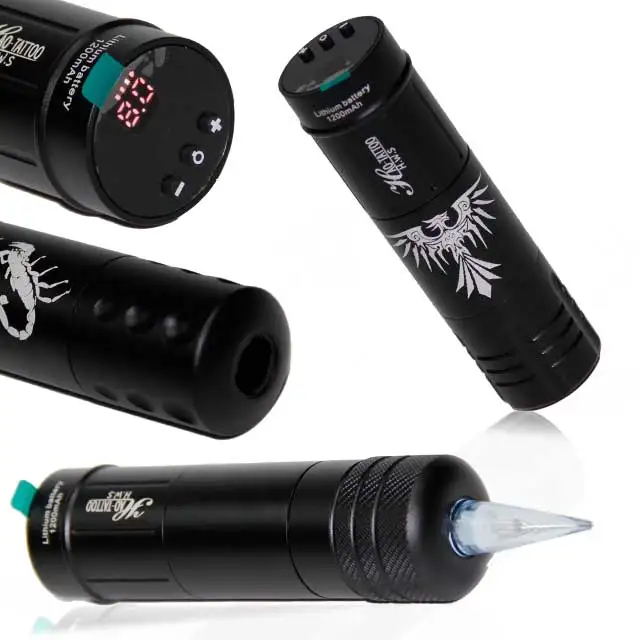 hot sale Wireless Rotary Tattoo Pen Machine Beauty Makeup Rechargeable Digital Tattoo Machine