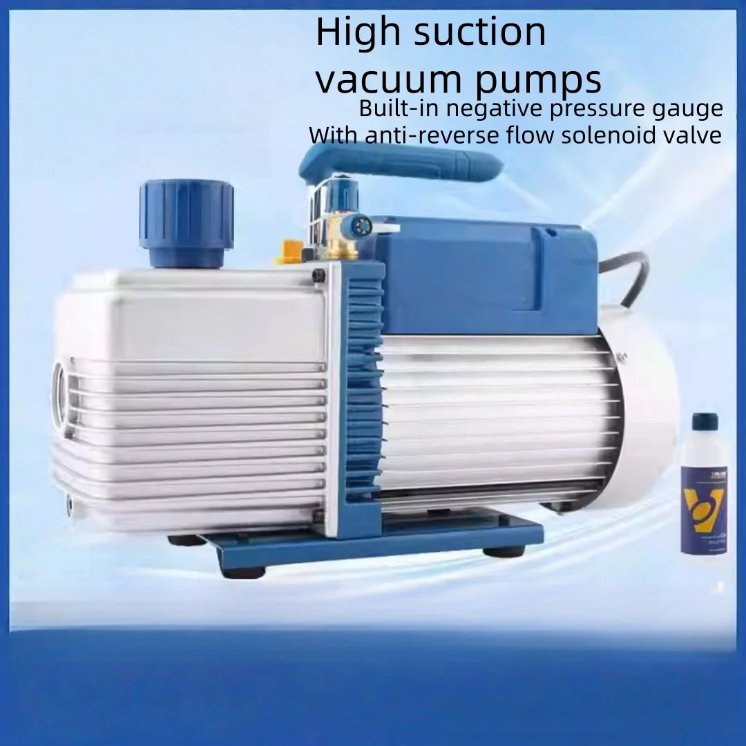Vacuum pump 1/2/3/4 liter air conditioning installation and maintenance pumping pump / experimental filtration R410 pumping vacu