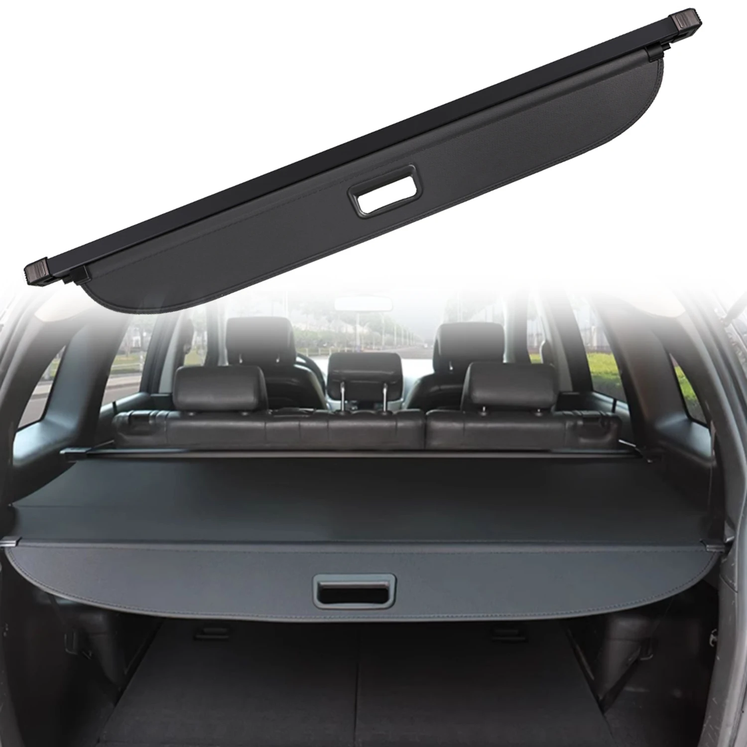 Car Accessories For Subaru Crosstrek 2024 Retractable Trunk Security Cargo Cover Luggage Shade Shield Aluminum Alloy