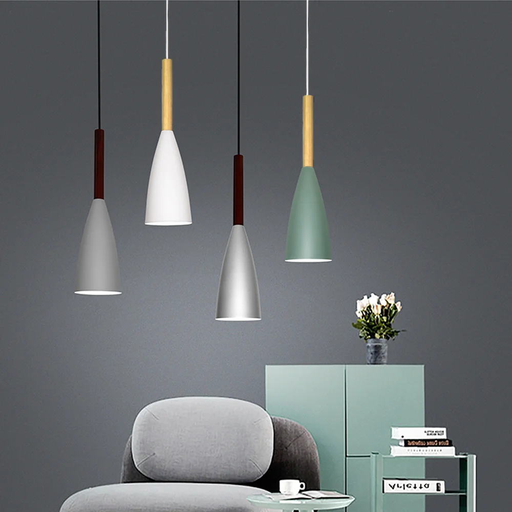 

Lomin Pendant Lights E27 Aluminum Chandelier For Bar Cafe Restaurant Decor Hanging Lamp Lighting Luminaire