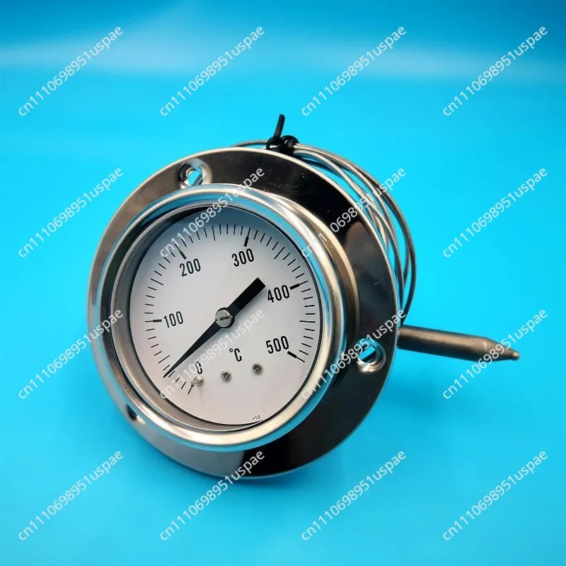 67mm All-steel shell round thermometer high temperature oven pizza oven 0 to 500 degrees thermometer