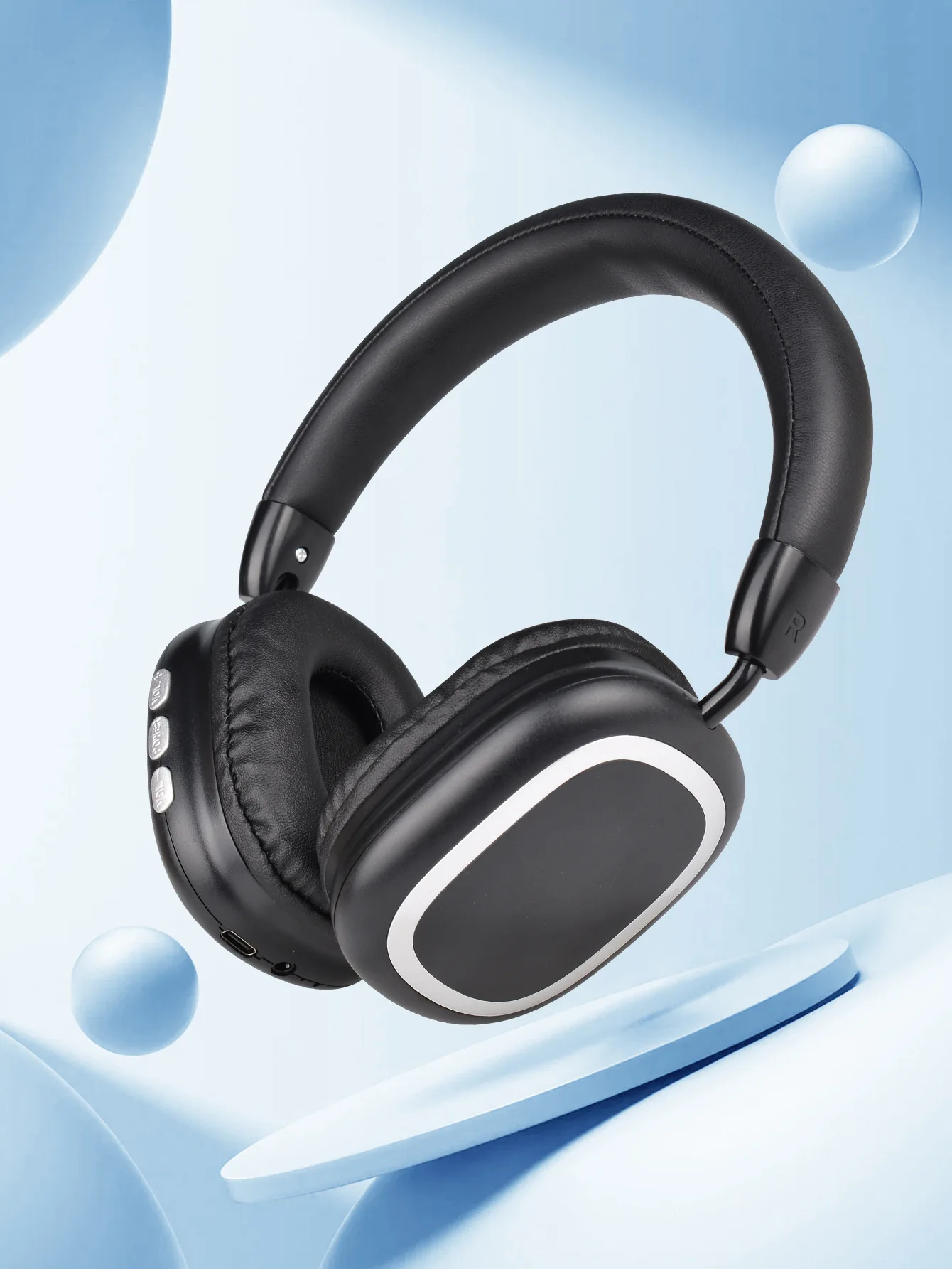 B35s Vereinfachte Version Bluetooth Wireless Headset mit echtem Stereo-Kopfhörer als Geschenk