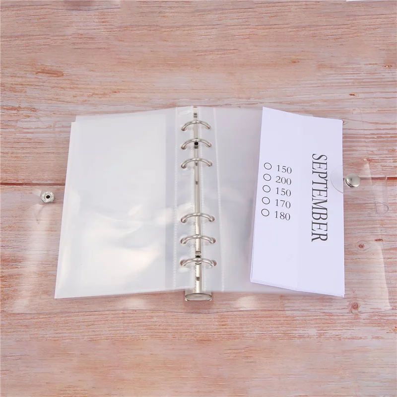 

Envelope Challenge Binder Savings Binder For Save With Cash Envelopes For Budget Planning-POS