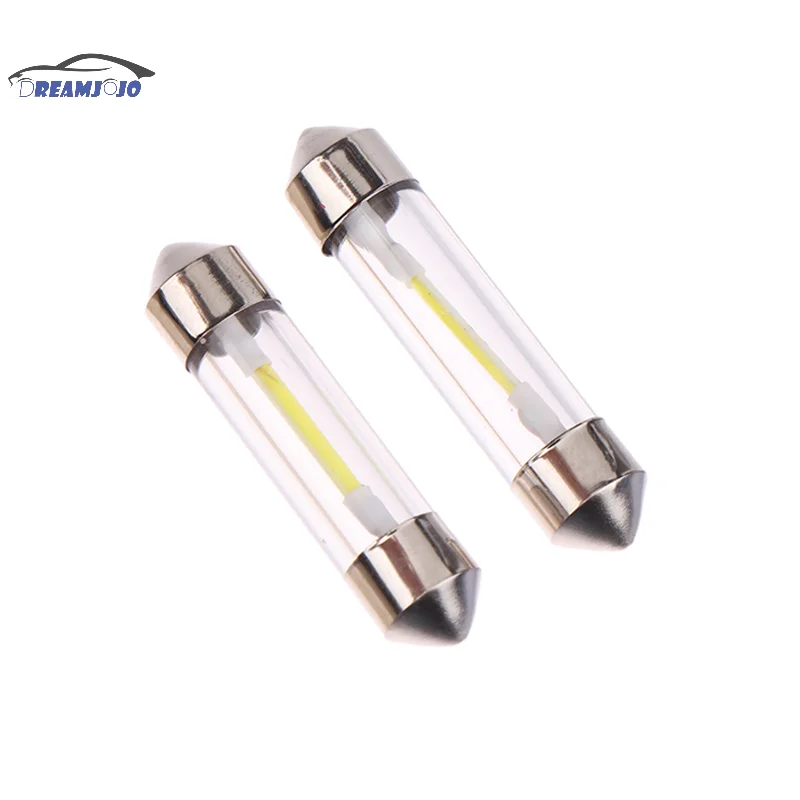 Bombillas de festón Led para Interior de maletero, lámpara de señal para puerta, luz de lectura blanca, 31MM, 36MM, 39MM, 41MM, C5W, C10W