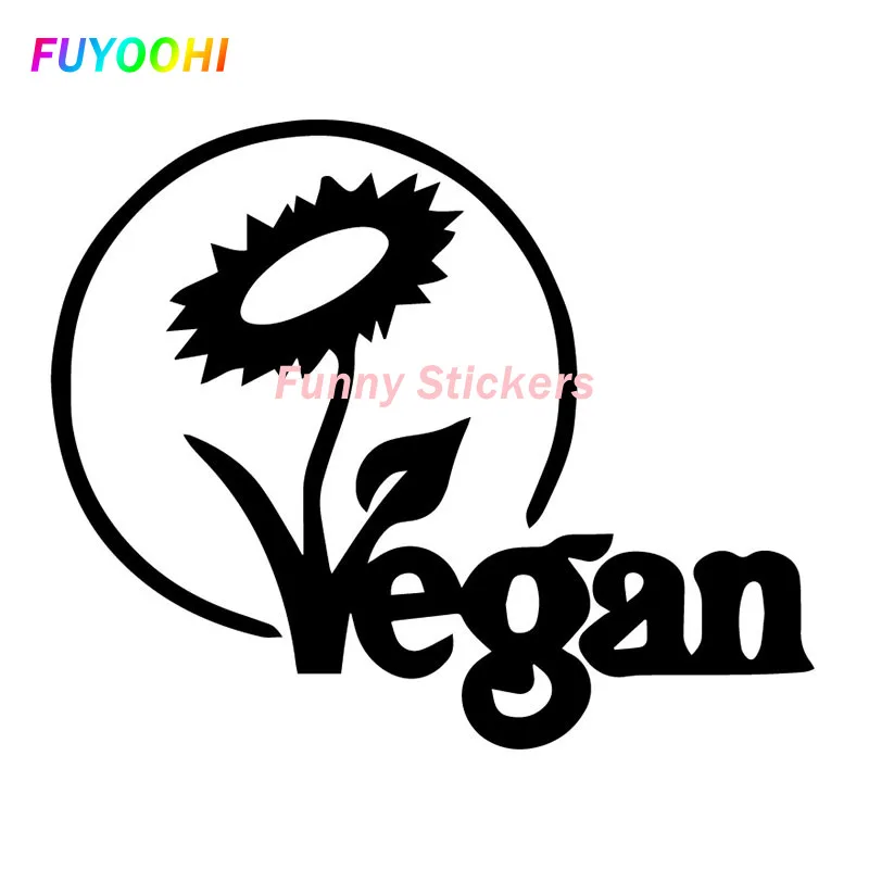 FUYOOHI Play Stickers Fine Exterior Accessories Vegan Plant Bumper PVC Car Sticker Fashion Auto Personalized Decorative Decal