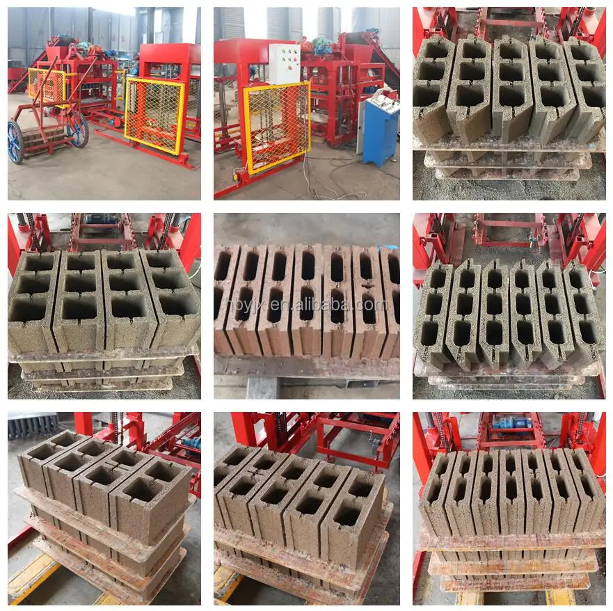 【bets】Concrete Automatic Block Making Machinery In Philippines QT4-24 Cement Brick Making Machinery From China Hollow Cement Bri